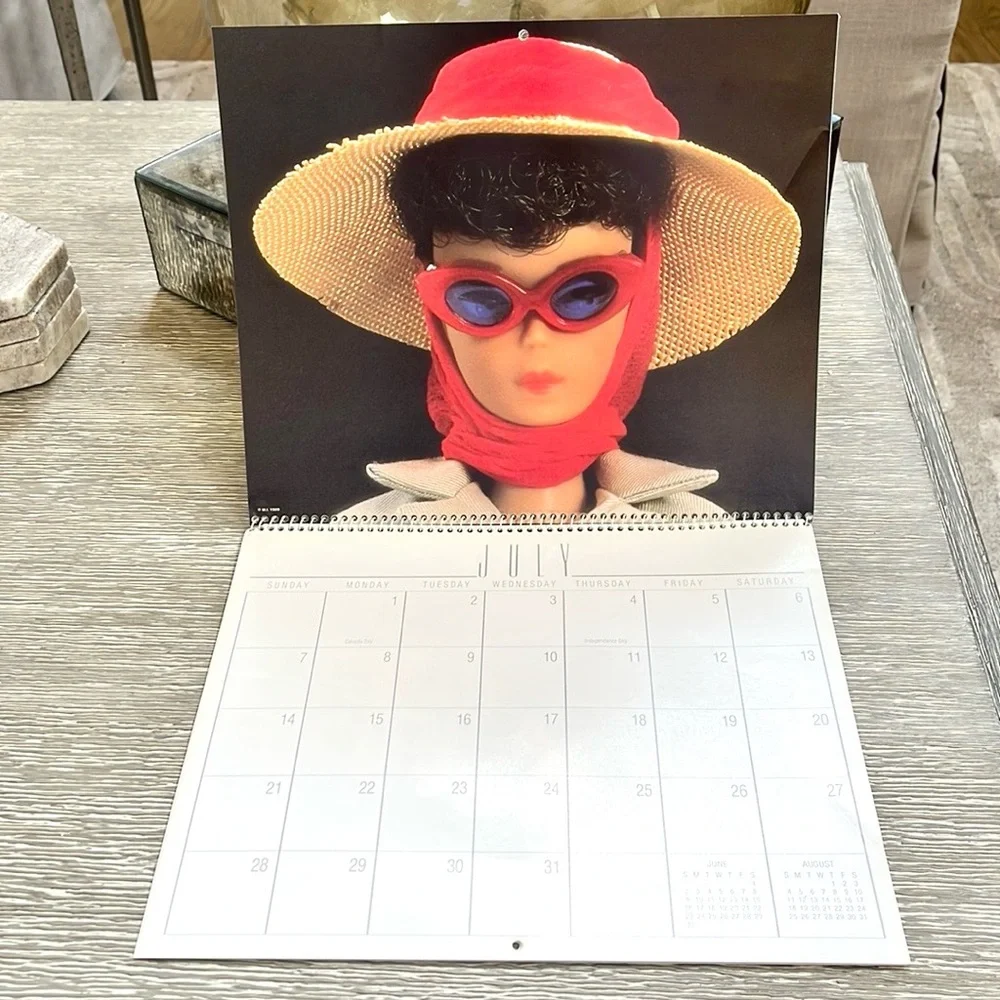 Vintage Barbie Calendar